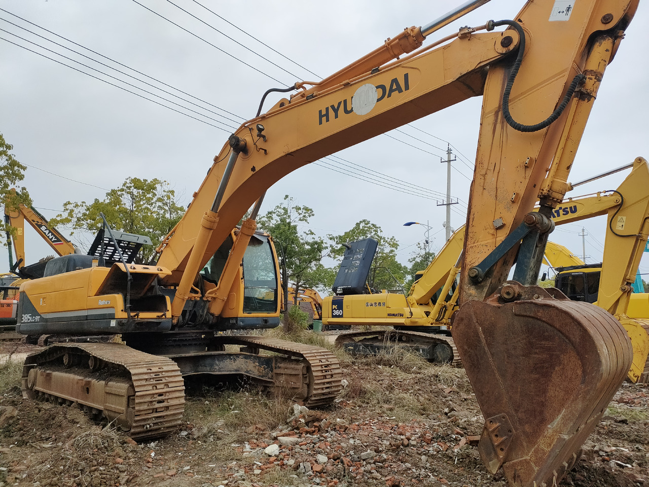 HYUNDAI R385LC-9T - حفار زحاف: صورة 4 HYUNDAI R385LC-9T - حفار زحاف: صورة 4