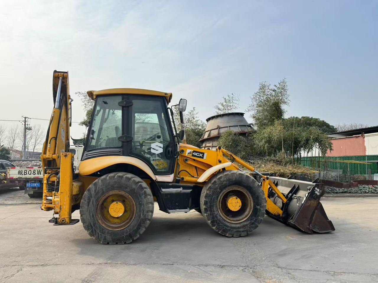 JCB 4CX - جرافة حفار: صورة 2 JCB 4CX - جرافة حفار: صورة 2