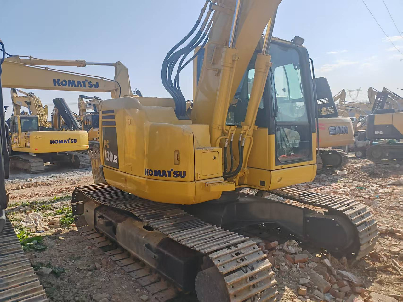 KOMATSU PC138US-8 - حفار زحاف: صورة 4 KOMATSU PC138US-8 - حفار زحاف: صورة 4