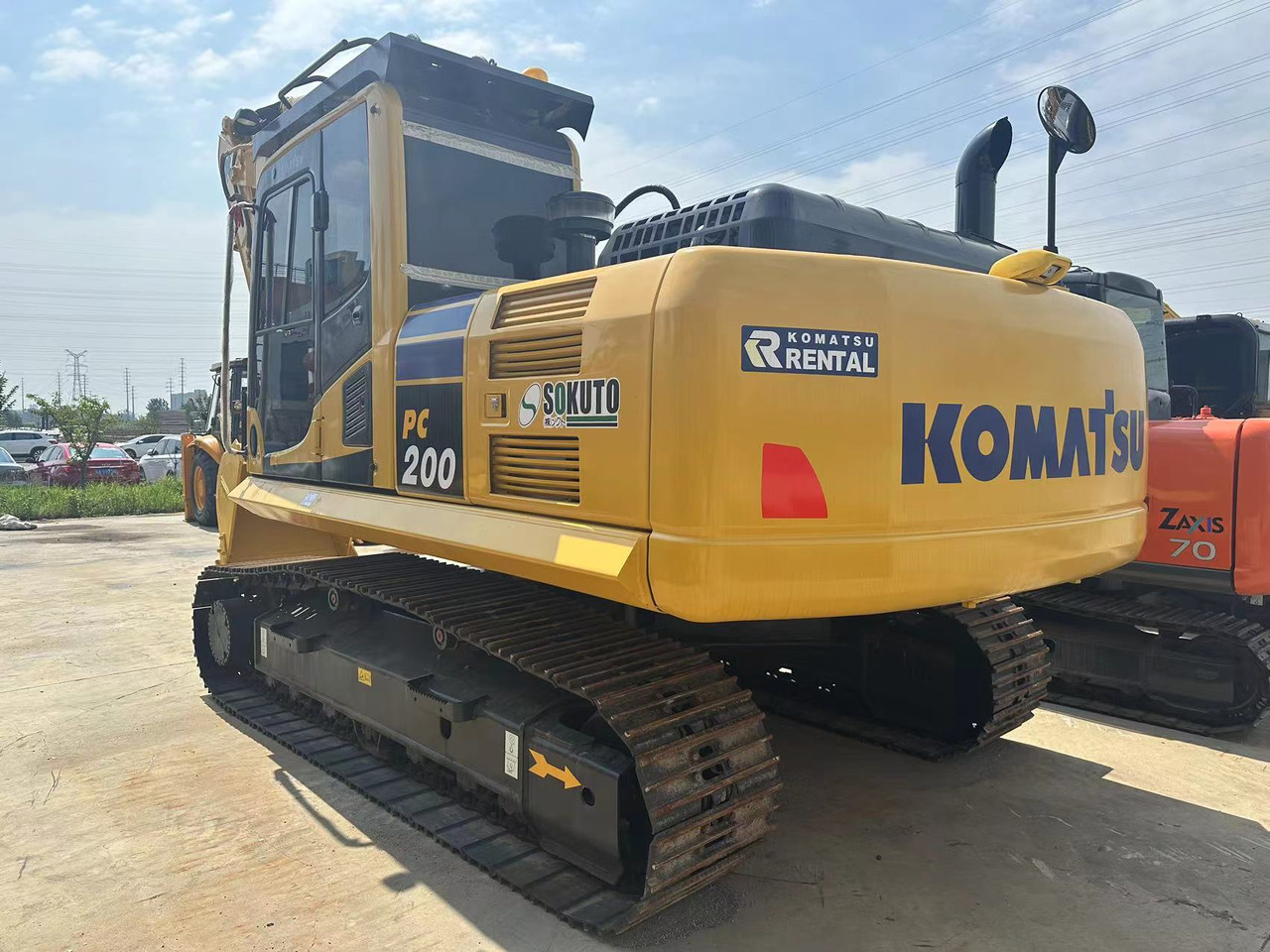 KOMATSU PC200-8N1 - حفار زحاف: صورة 1 KOMATSU PC200-8N1 - حفار زحاف: صورة 1