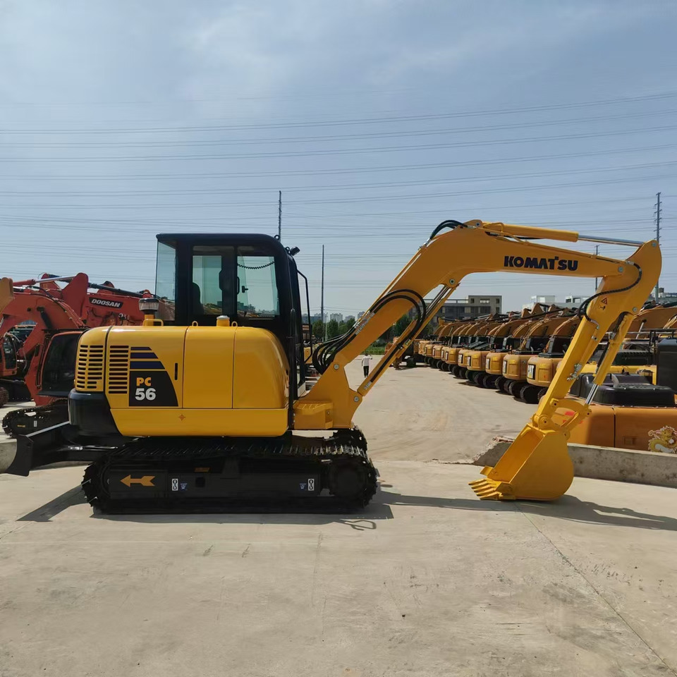 KOMATSU PC56-7 - حفار زحاف: صورة 1 KOMATSU PC56-7 - حفار زحاف: صورة 1
