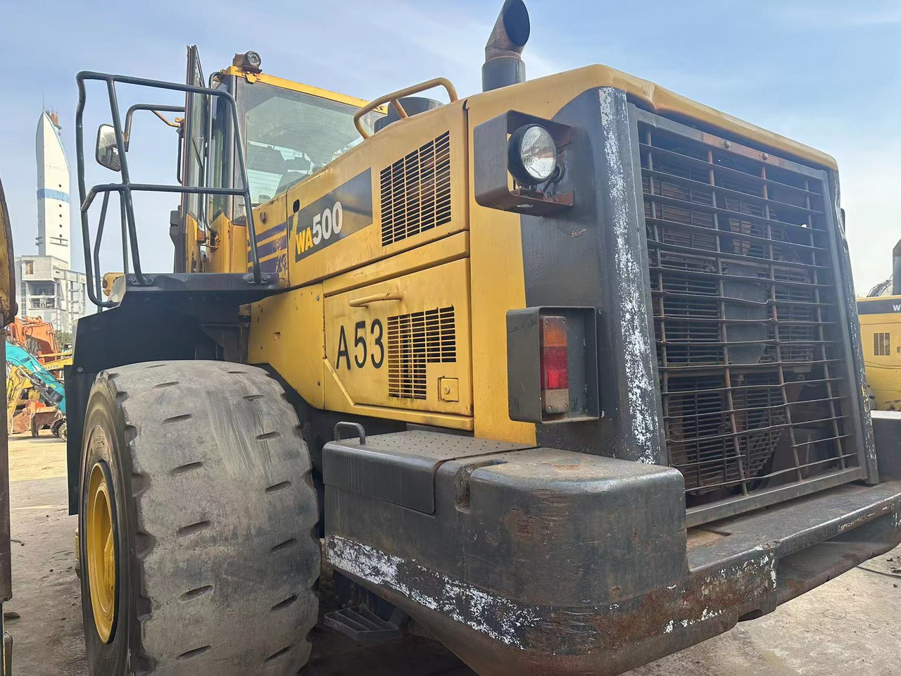KOMATSU WA500-3 - اللودر بعجل: صورة 3 KOMATSU WA500-3 - اللودر بعجل: صورة 3