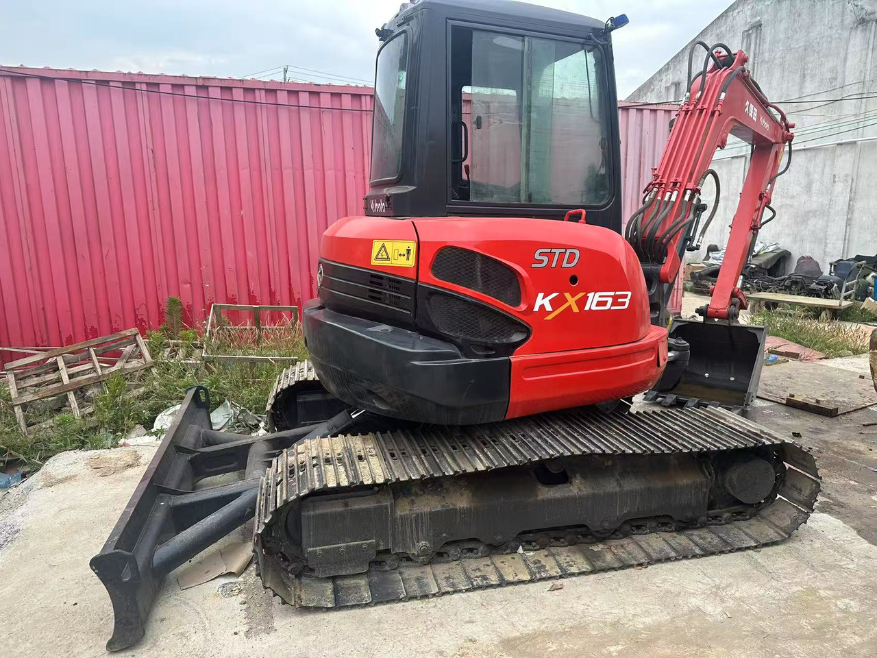 KUBOTA KX163 - حفارة مُصَّغرة: صورة 4 KUBOTA KX163 - حفارة مُصَّغرة: صورة 4