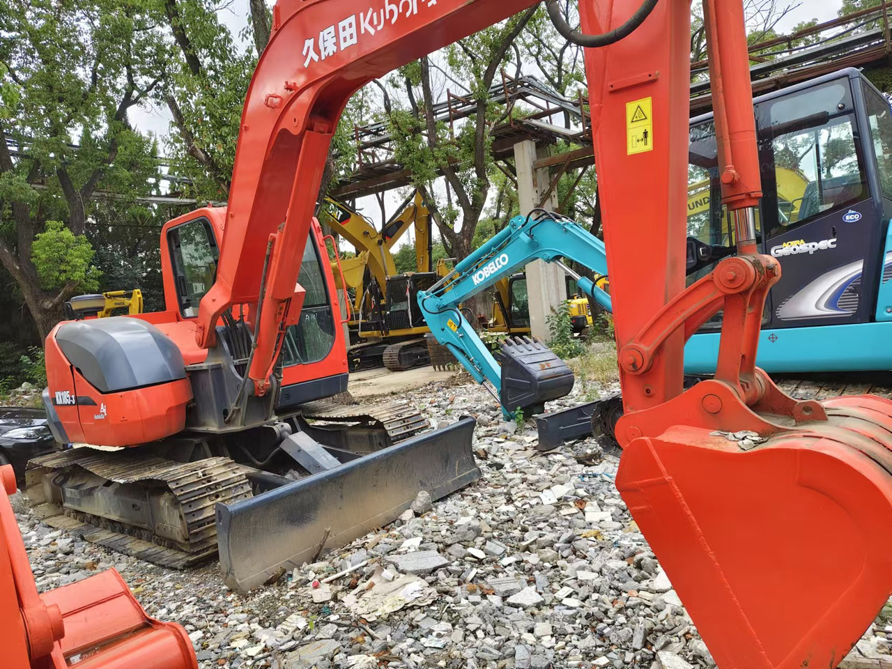 Kubota KX185-3 - حفار زحاف: صورة 4 Kubota KX185-3 - حفار زحاف: صورة 4