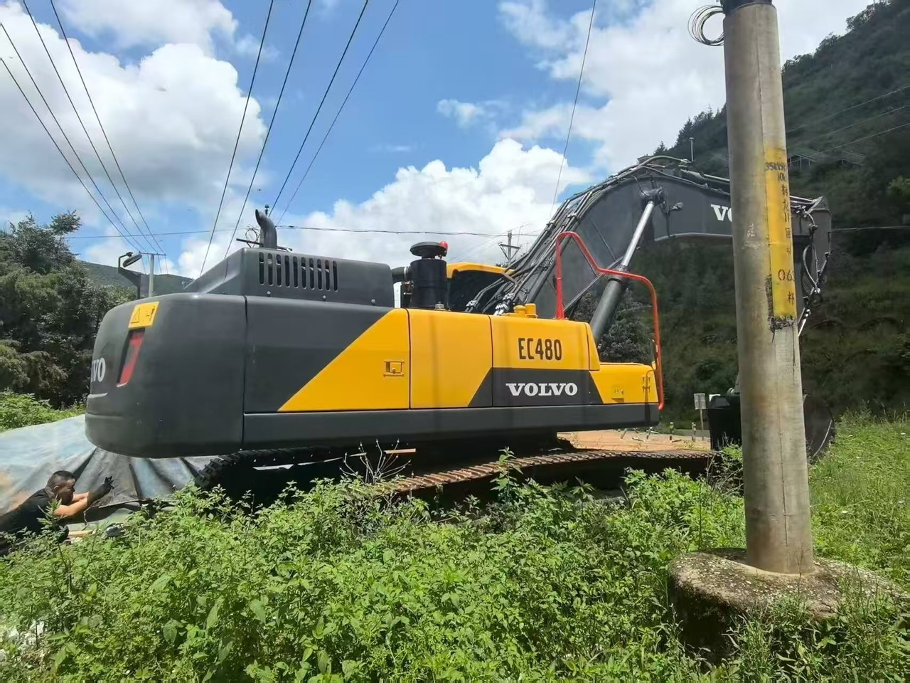 VOLVO EC480DL - حفار زحاف: صورة 2 VOLVO EC480DL - حفار زحاف: صورة 2