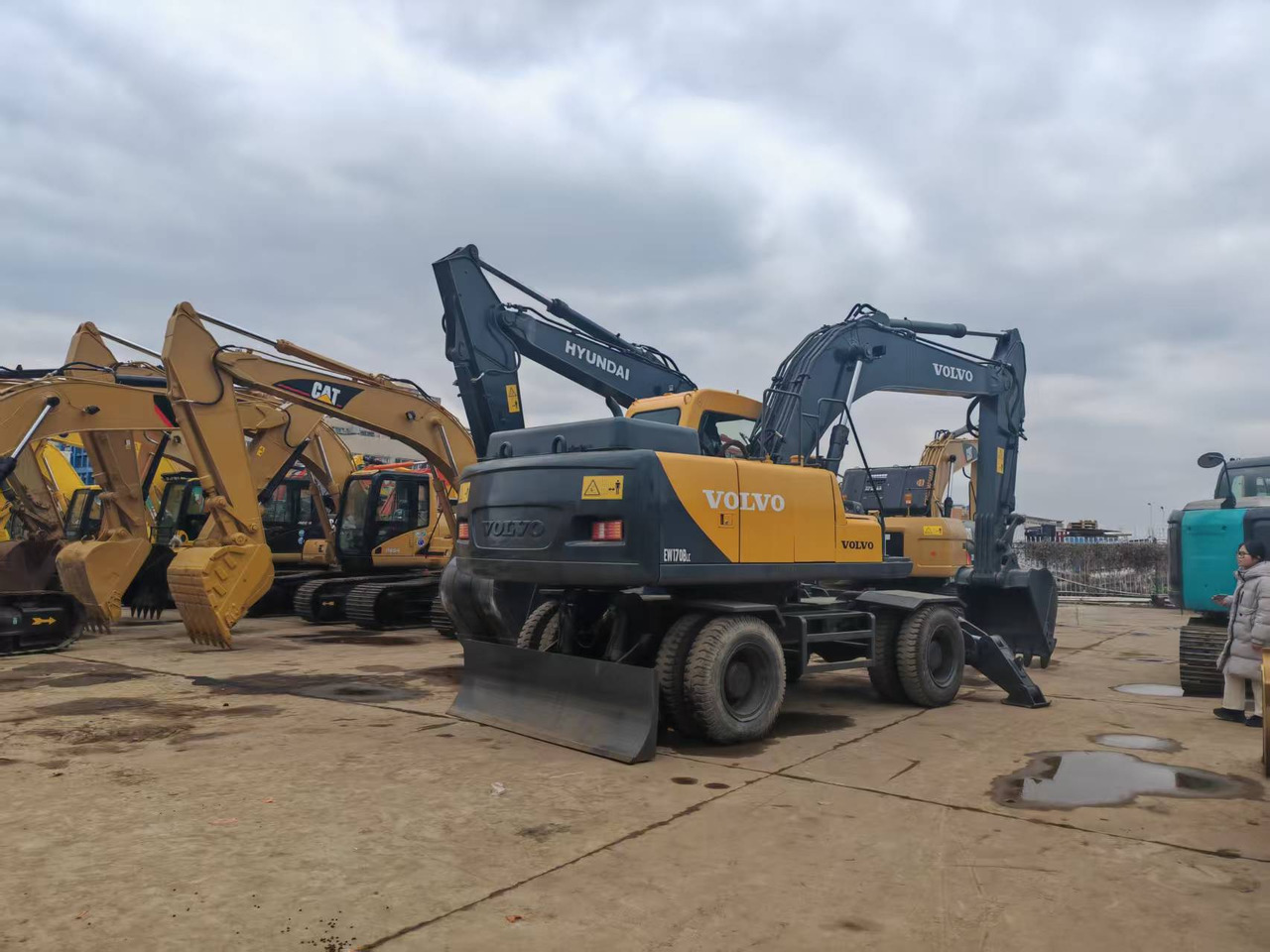 VOLVO EW170BLC - حفارة دولاب: صورة 3 VOLVO EW170BLC - حفارة دولاب: صورة 3