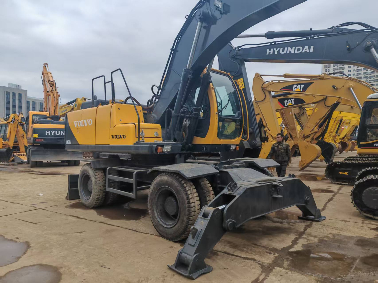 VOLVO EW170BLC - حفارة دولاب: صورة 2 VOLVO EW170BLC - حفارة دولاب: صورة 2