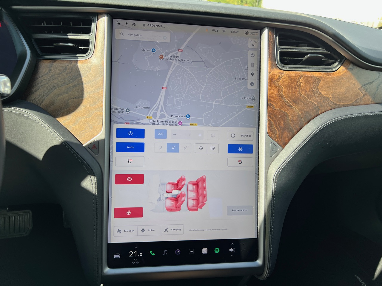 TESLA Model S 75D -Capacité de conduite autonome – Phase 2 – 93% SOH - سيدان: صورة 5 TESLA Model S 75D -Capacité de conduite autonome – Phase 2 – 93% SOH - سيدان: صورة 5
