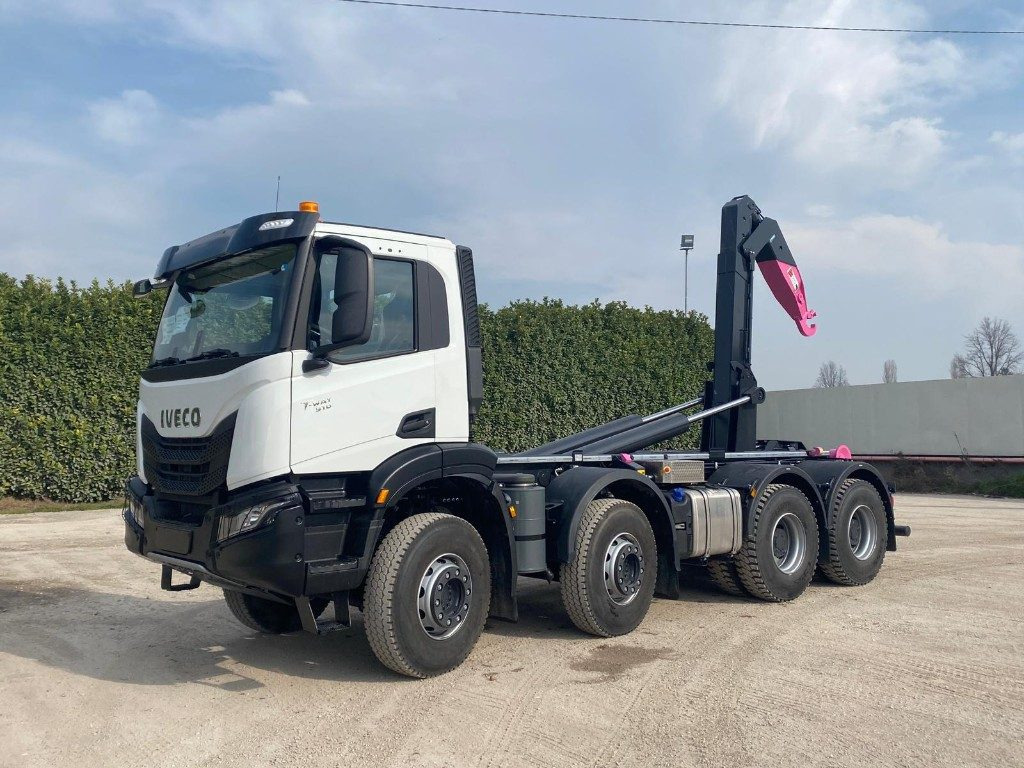 IVECO TRAKKER T-WAY AD510 NUOVO SCARRABILE - شاحنة ذات خطاف: صورة 1 IVECO TRAKKER T-WAY AD510 NUOVO SCARRABILE - شاحنة ذات خطاف: صورة 1