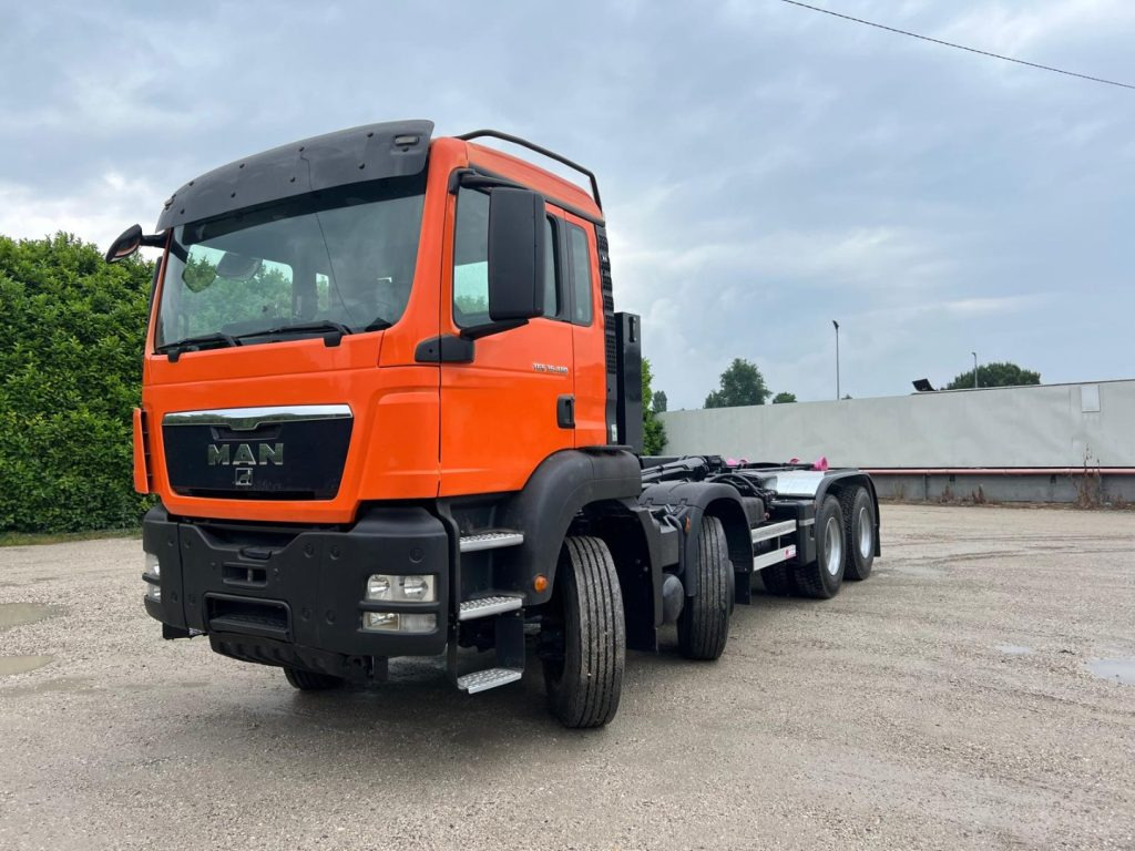 MAN TGS 35.480 SCARRABILE - شاحنة ذات خطاف: صورة 2 MAN TGS 35.480 SCARRABILE - شاحنة ذات خطاف: صورة 2