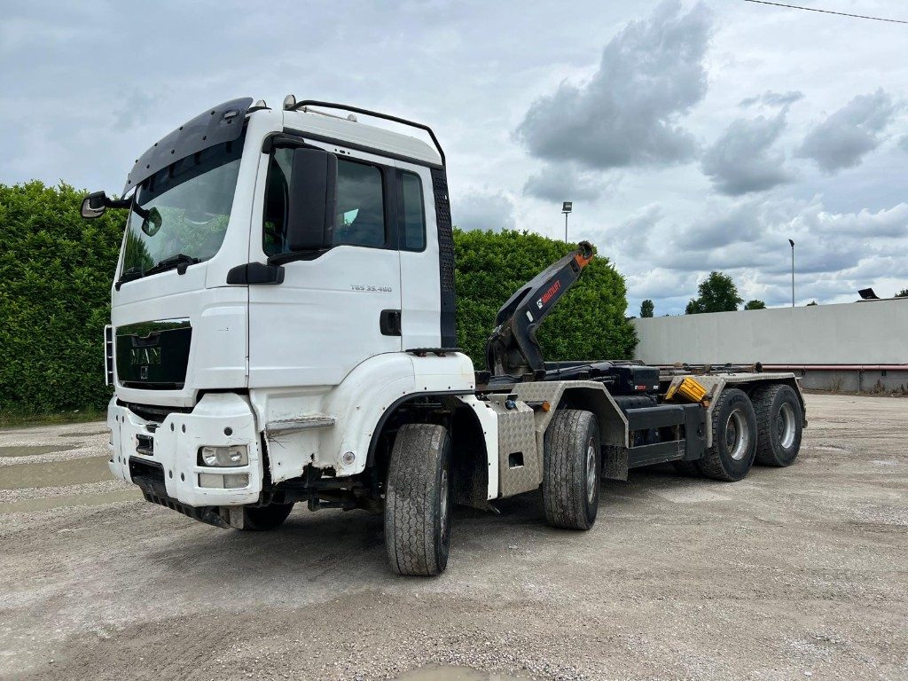 MAN TGS 35.480 USATO SCARRABILE - شاحنة ذات خطاف: صورة 1 MAN TGS 35.480 USATO SCARRABILE - شاحنة ذات خطاف: صورة 1