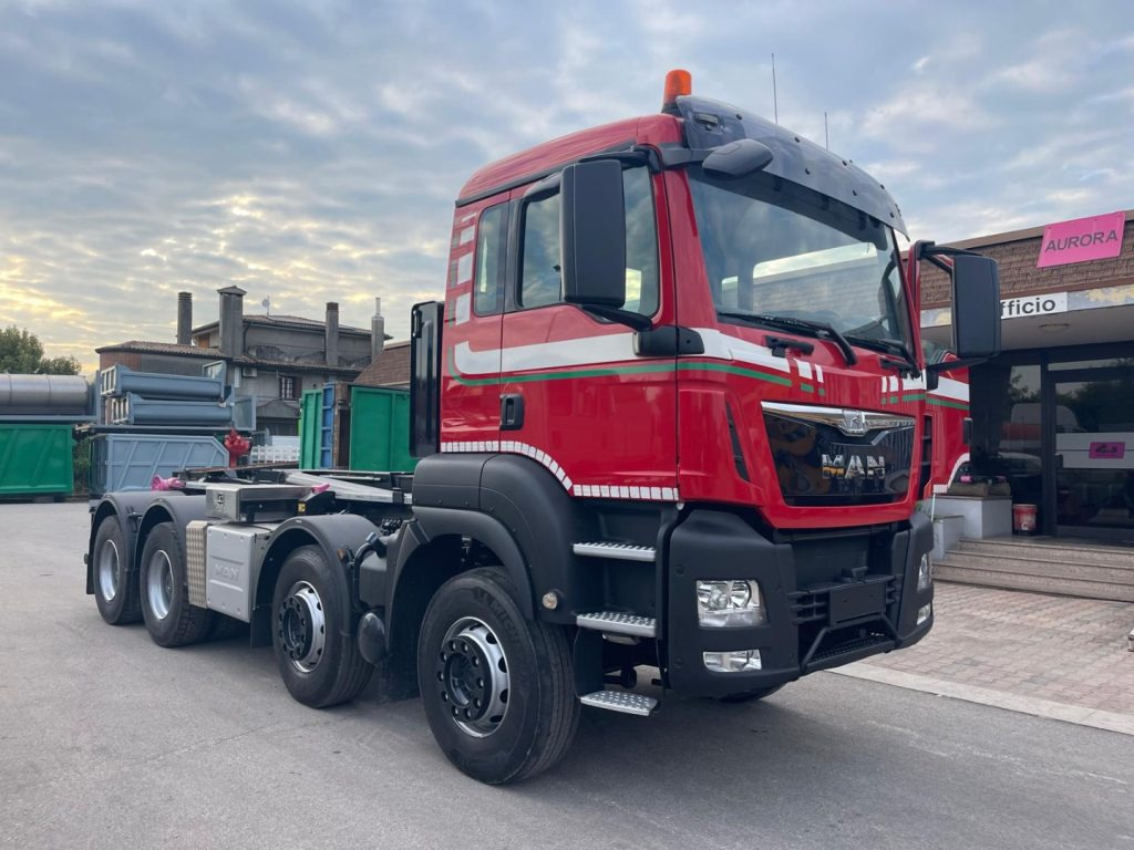 MAN TGS 41.480 SCARRABILE - شاحنة ذات خطاف: صورة 2 MAN TGS 41.480 SCARRABILE - شاحنة ذات خطاف: صورة 2
