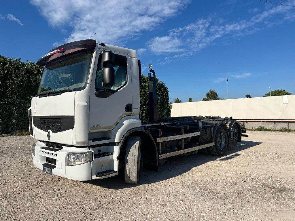 RENAULT PREMIUM 450 SCARRABILE FULL PNEUMATICO - شاحنة ذات خطاف: صورة 2 RENAULT PREMIUM 450 SCARRABILE FULL PNEUMATICO - شاحنة ذات خطاف: صورة 2
