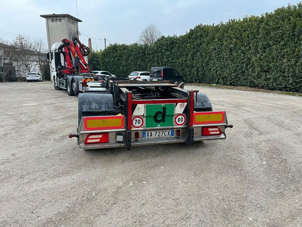 ZORZI RIMORCHIO SCARRABILE ZORZI 20R070 PNEUMATICO - مقطورة هوك ليفت/ لود لوجر: صورة 2 ZORZI RIMORCHIO SCARRABILE ZORZI 20R070 PNEUMATICO - مقطورة هوك ليفت/ لود لوجر: صورة 2
