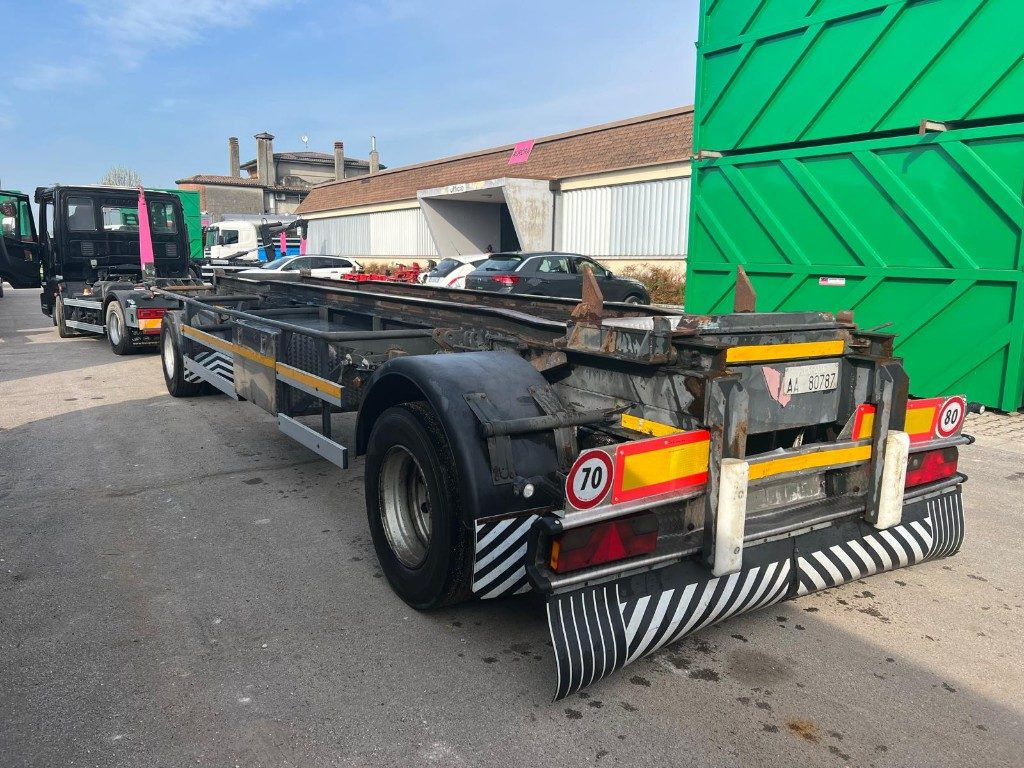ZORZI RIMORCHIO ZORZI 20R075 SCARRABILE PNEUMATICO - مقطورة هوك ليفت/ لود لوجر: صورة 1 ZORZI RIMORCHIO ZORZI 20R075 SCARRABILE PNEUMATICO - مقطورة هوك ليفت/ لود لوجر: صورة 1