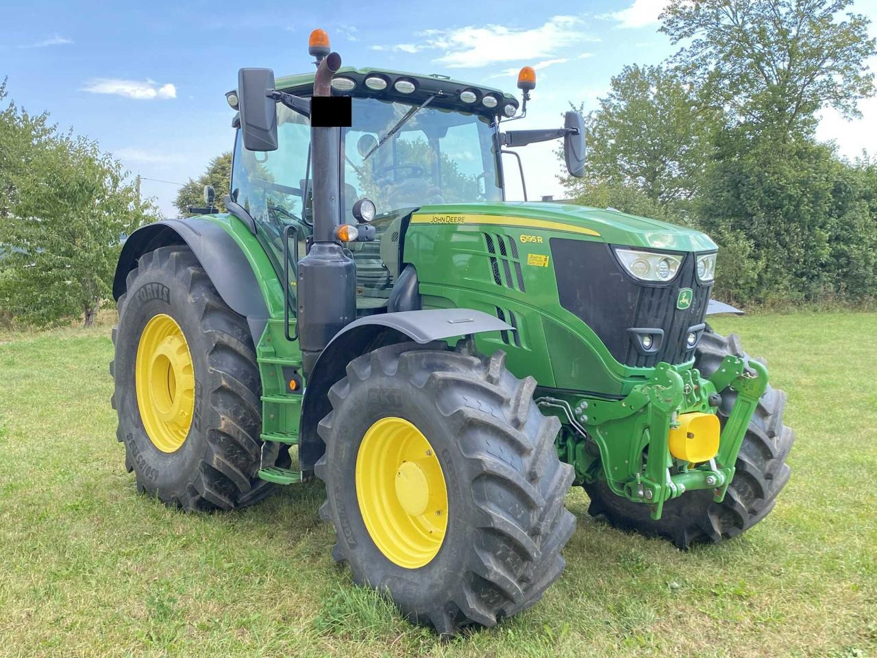John Deere 6195 R Vollausrüstun - جرار: صورة 2 John Deere 6195 R Vollausrüstun - جرار: صورة 2