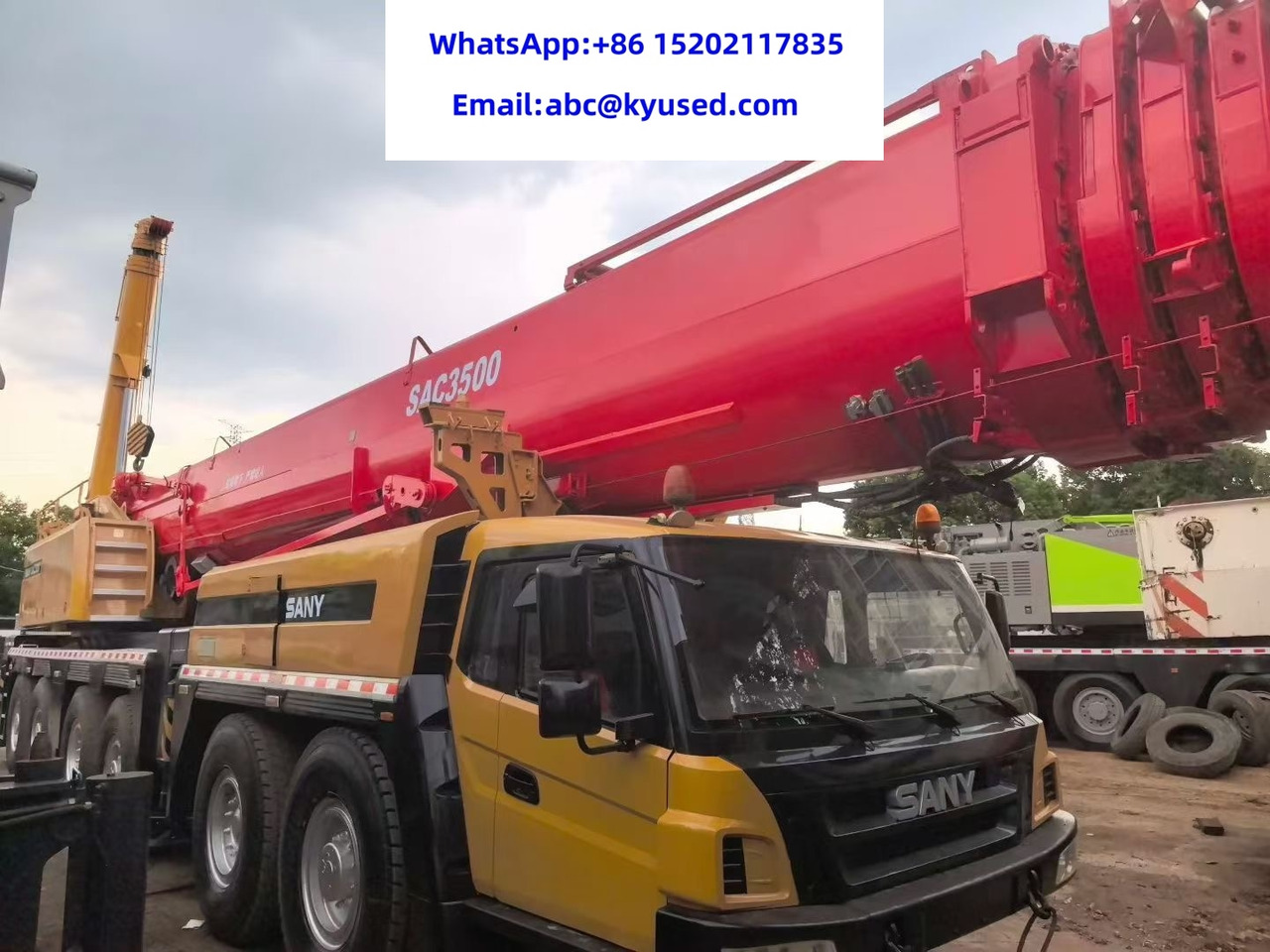 SANY SAC3500 - موبايل كرين: صورة 2 SANY SAC3500 - موبايل كرين: صورة 2