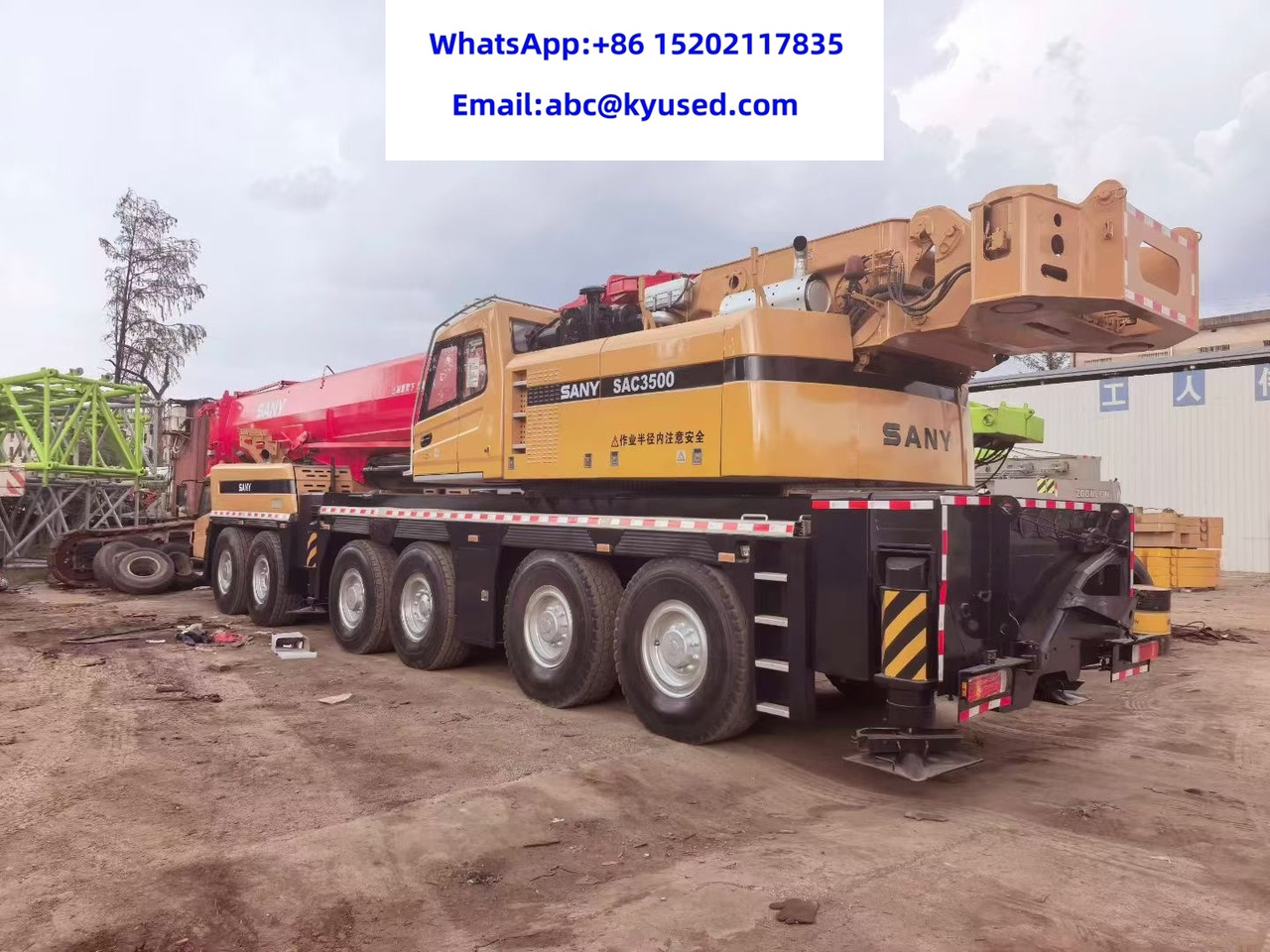 SANY SAC3500 - موبايل كرين: صورة 3 SANY SAC3500 - موبايل كرين: صورة 3