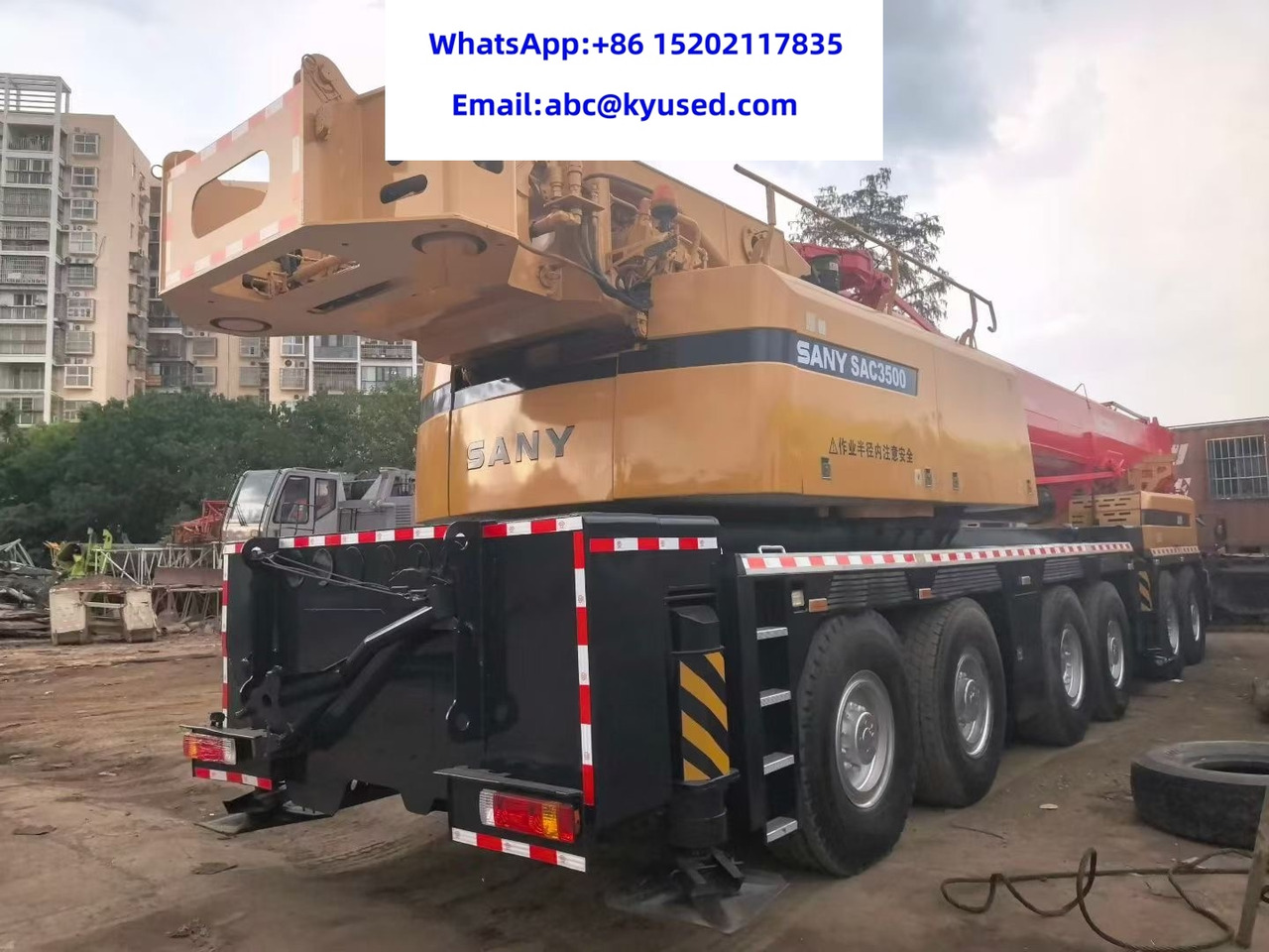 SANY SAC3500 - موبايل كرين: صورة 4 SANY SAC3500 - موبايل كرين: صورة 4