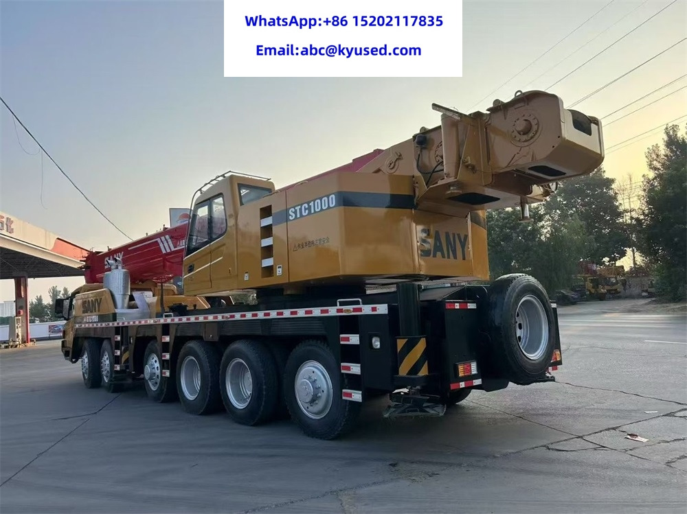 SANY STC1000 STC1300 STC1600 STC2200 STC3500 100TON 130TON 160TON 220T 350T - موبايل كرين: صورة 4 SANY STC1000 STC1300 STC1600 STC2200 STC3500 100TON 130TON 160TON 220T 350T - موبايل كرين: صورة 4