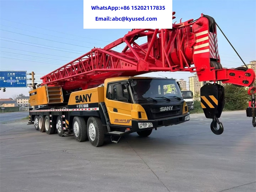 موبايل كرين SANY STC1000 STC1300 STC1600 STC2200 STC3500 100TON 130TON 160TON 220T 350T: صورة 7
