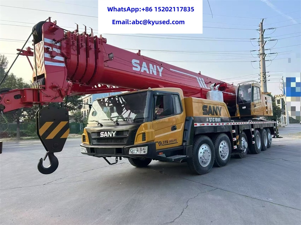 SANY STC1000 STC1300 STC1600 STC2200 STC3500 100TON 130TON 160TON 220T 350T - موبايل كرين: صورة 1 SANY STC1000 STC1300 STC1600 STC2200 STC3500 100TON 130TON 160TON 220T 350T - موبايل كرين: صورة 1
