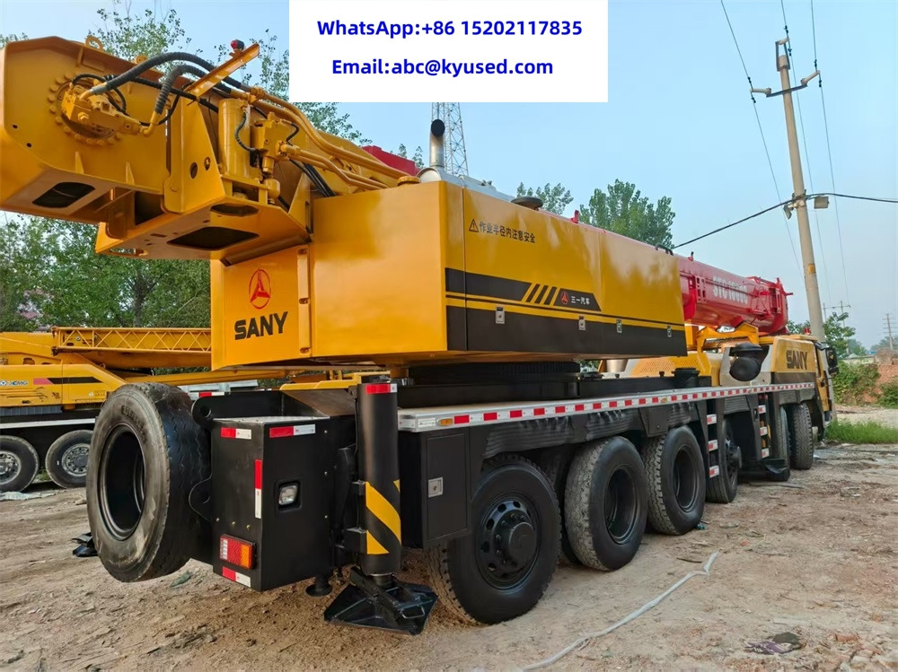 SANY STC1000 STC800 STC750 STC500 STC250 STC350 25TON 35TON 50TON 70TON 75TON 80TON 100TON - موبايل كرين: صورة 3 SANY STC1000 STC800 STC750 STC500 STC250 STC350 25TON 35TON 50TON 70TON 75TON 80TON 100TON - موبايل كرين: صورة 3