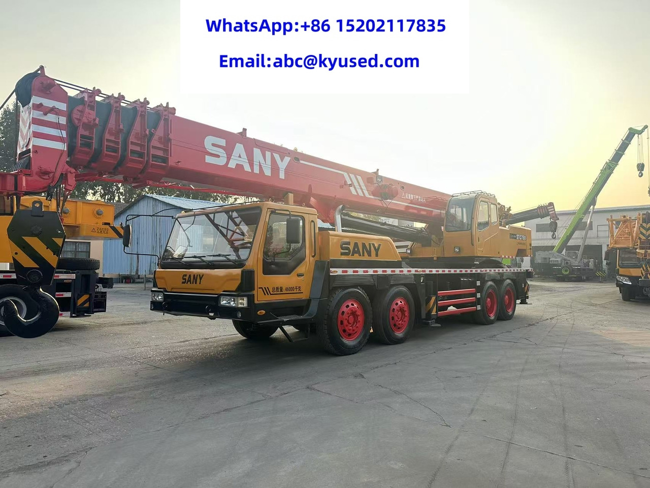 SANY STC750 - موبايل كرين: صورة 1 SANY STC750 - موبايل كرين: صورة 1