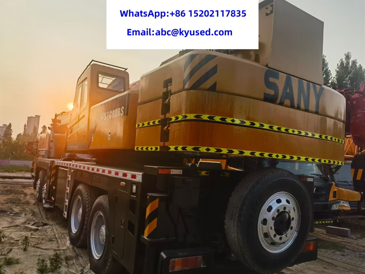 SANY STC800 STC750S STC500S STC1000 STC1600 STC1800 80 TON TRUCK CRANE - موبايل كرين: صورة 3 SANY STC800 STC750S STC500S STC1000 STC1600 STC1800 80 TON TRUCK CRANE - موبايل كرين: صورة 3