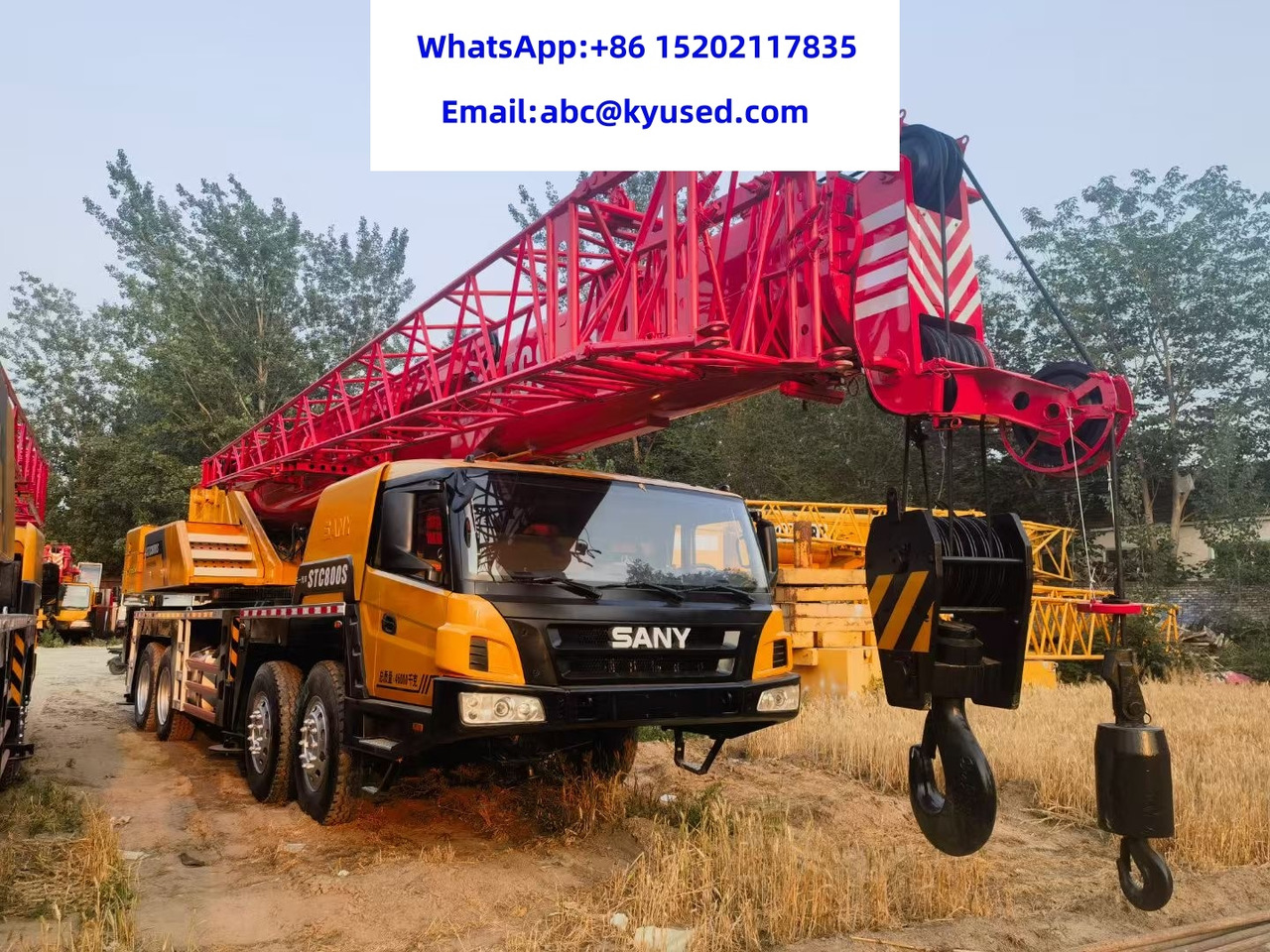 SANY STC800 STC750S STC500S STC1000 STC1600 STC1800 80 TON TRUCK CRANE - موبايل كرين: صورة 2 SANY STC800 STC750S STC500S STC1000 STC1600 STC1800 80 TON TRUCK CRANE - موبايل كرين: صورة 2
