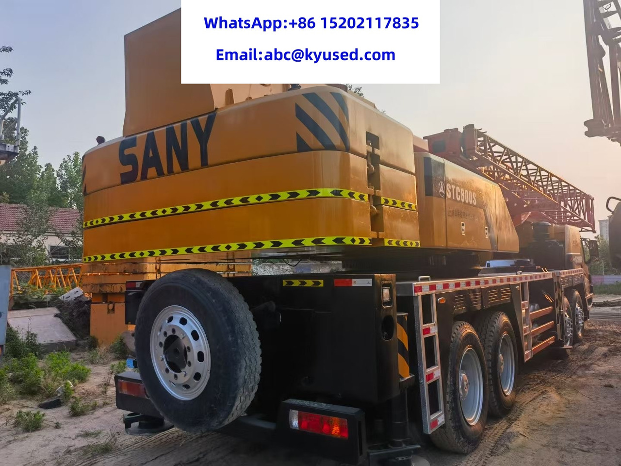 SANY STC800 STC750S STC500S STC1000 STC1600 STC1800 80 TON TRUCK CRANE - موبايل كرين: صورة 4 SANY STC800 STC750S STC500S STC1000 STC1600 STC1800 80 TON TRUCK CRANE - موبايل كرين: صورة 4