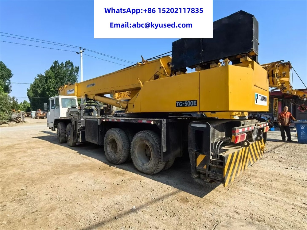 TADANO TG500E TG700E GT500E TG1000 50TON 70TON 100TON - موبايل كرين: صورة 4 TADANO TG500E TG700E GT500E TG1000 50TON 70TON 100TON - موبايل كرين: صورة 4