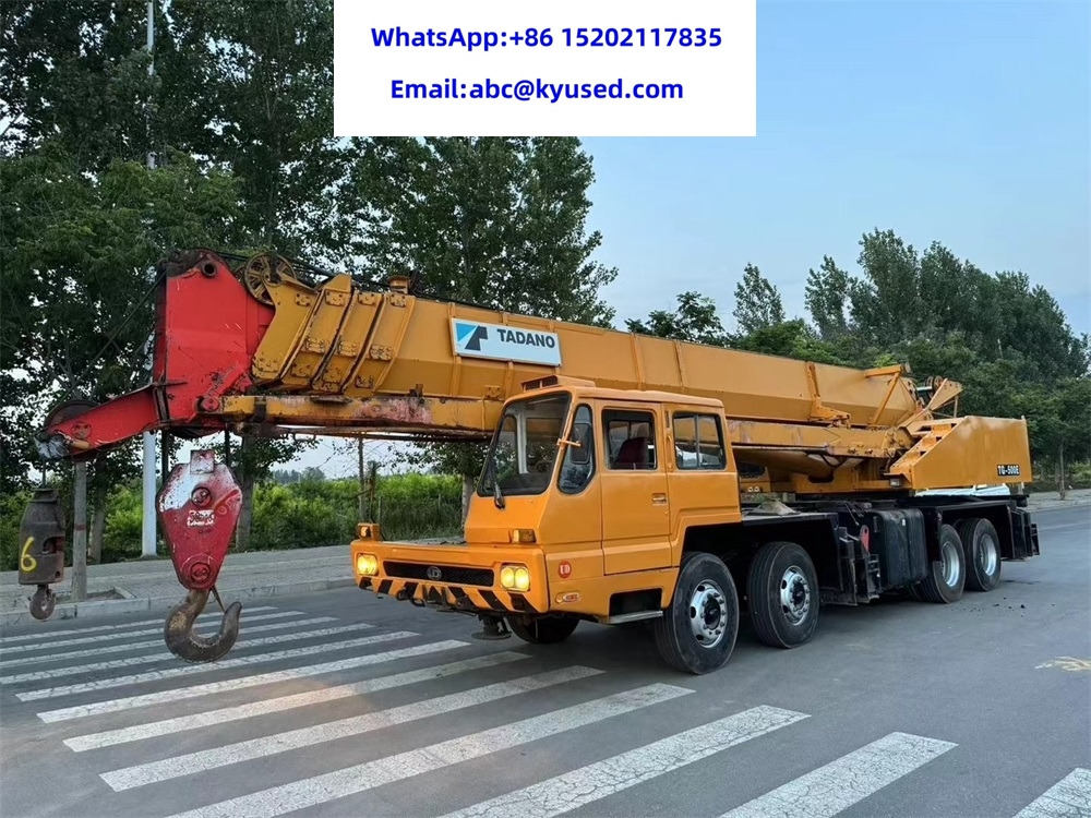TADANO TG500E TG700E TG1000 TL250E TL300E 25TON 30TON 50TON 70T 100TON - موبايل كرين: صورة 1 TADANO TG500E TG700E TG1000 TL250E TL300E 25TON 30TON 50TON 70T 100TON - موبايل كرين: صورة 1
