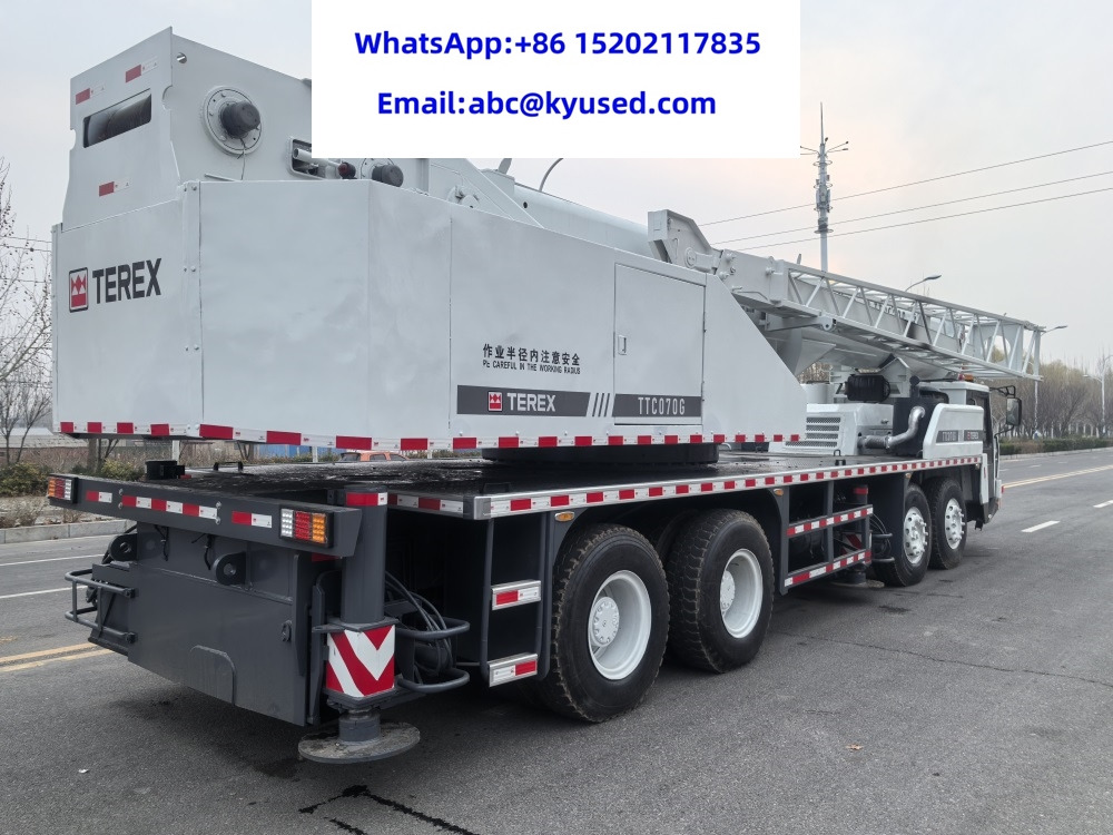 TEREX TTC070G QY70K XCT70 QY70KC ZTC700V TG700E NK700E 70ton - موبايل كرين: صورة 4 TEREX TTC070G QY70K XCT70 QY70KC ZTC700V TG700E NK700E 70ton - موبايل كرين: صورة 4