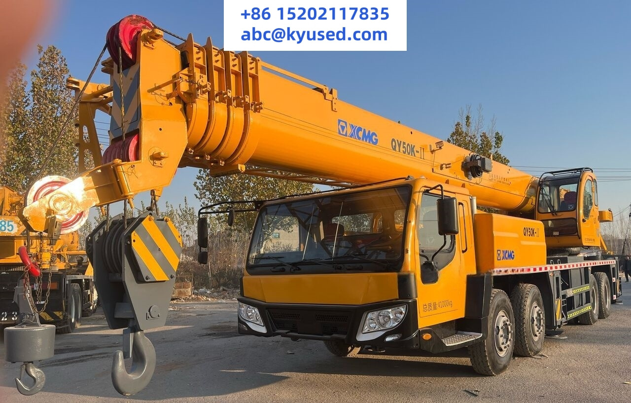 XCMG QY50K QY50K-2 QY50KA QY50KC 50T CRANE - موبايل كرين: صورة 1 XCMG QY50K QY50K-2 QY50KA QY50KC 50T CRANE - موبايل كرين: صورة 1