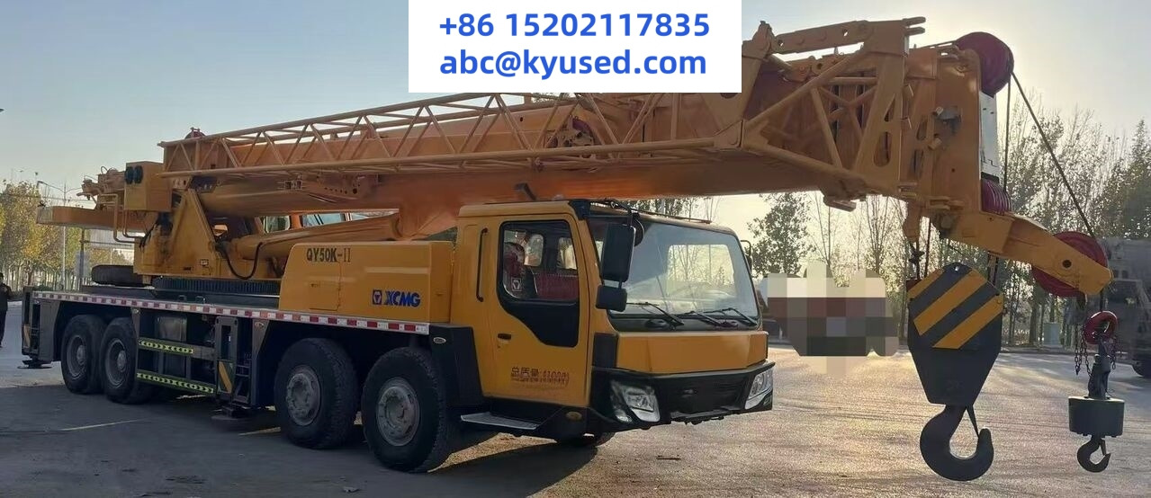 XCMG QY50K QY50K-2 QY50KA QY50KC 50T CRANE - موبايل كرين: صورة 5 XCMG QY50K QY50K-2 QY50KA QY50KC 50T CRANE - موبايل كرين: صورة 5