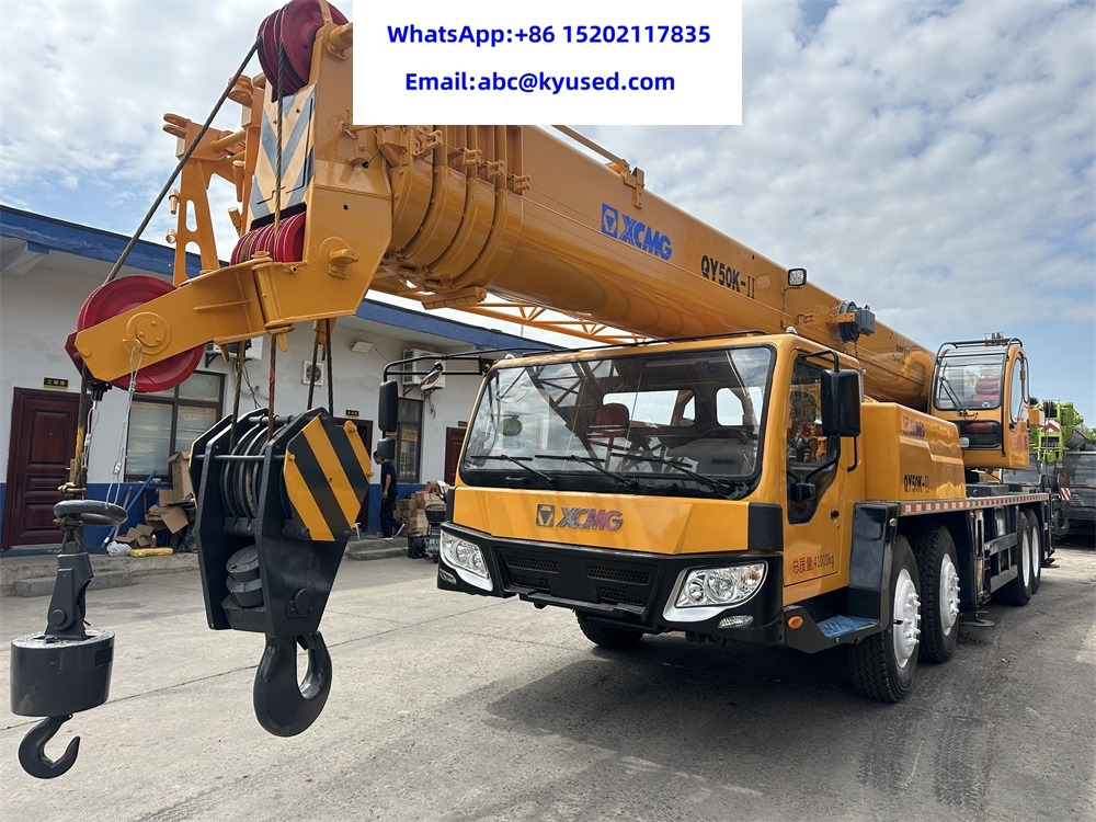 XCMG QY50K QY50K-2 QY55K XCT55 QY70K QY100K QY130K QY25K 25TON 30TON 50TON 35TON 70TON 100T 130T 160TON - موبايل كرين: صورة 1 XCMG QY50K QY50K-2 QY55K XCT55 QY70K QY100K QY130K QY25K 25TON 30TON 50TON 35TON 70TON 100T 130T 160TON - موبايل كرين: صورة 1