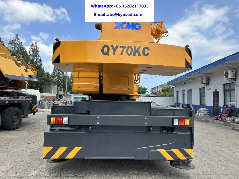 XCMG QY70KC QY70KA XCT70 QY70K QY70K-1 70ton truck mobile crane - موبايل كرين: صورة 4 XCMG QY70KC QY70KA XCT70 QY70K QY70K-1 70ton truck mobile crane - موبايل كرين: صورة 4