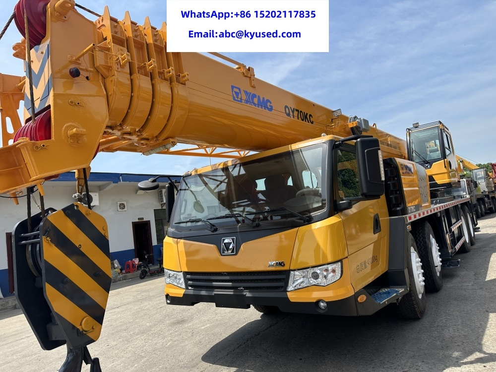 XCMG QY70KC XCT70 QY70K-1 QY70K QY75K QY70KA XCT75 70ton 75ton truck crane - موبايل كرين: صورة 1 XCMG QY70KC XCT70 QY70K-1 QY70K QY75K QY70KA XCT75 70ton 75ton truck crane - موبايل كرين: صورة 1