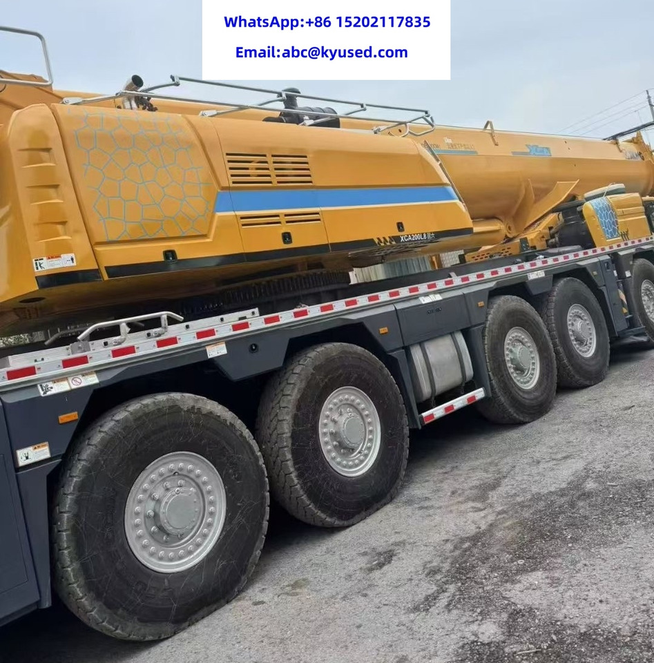 XCMG XCA200 XCA220 XCA300 XCA350 200TON 220T 300T 350T All terrain crane - رافعة لجميع التضاريس: صورة 4 XCMG XCA200 XCA220 XCA300 XCA350 200TON 220T 300T 350T All terrain crane - رافعة لجميع التضاريس: صورة 4