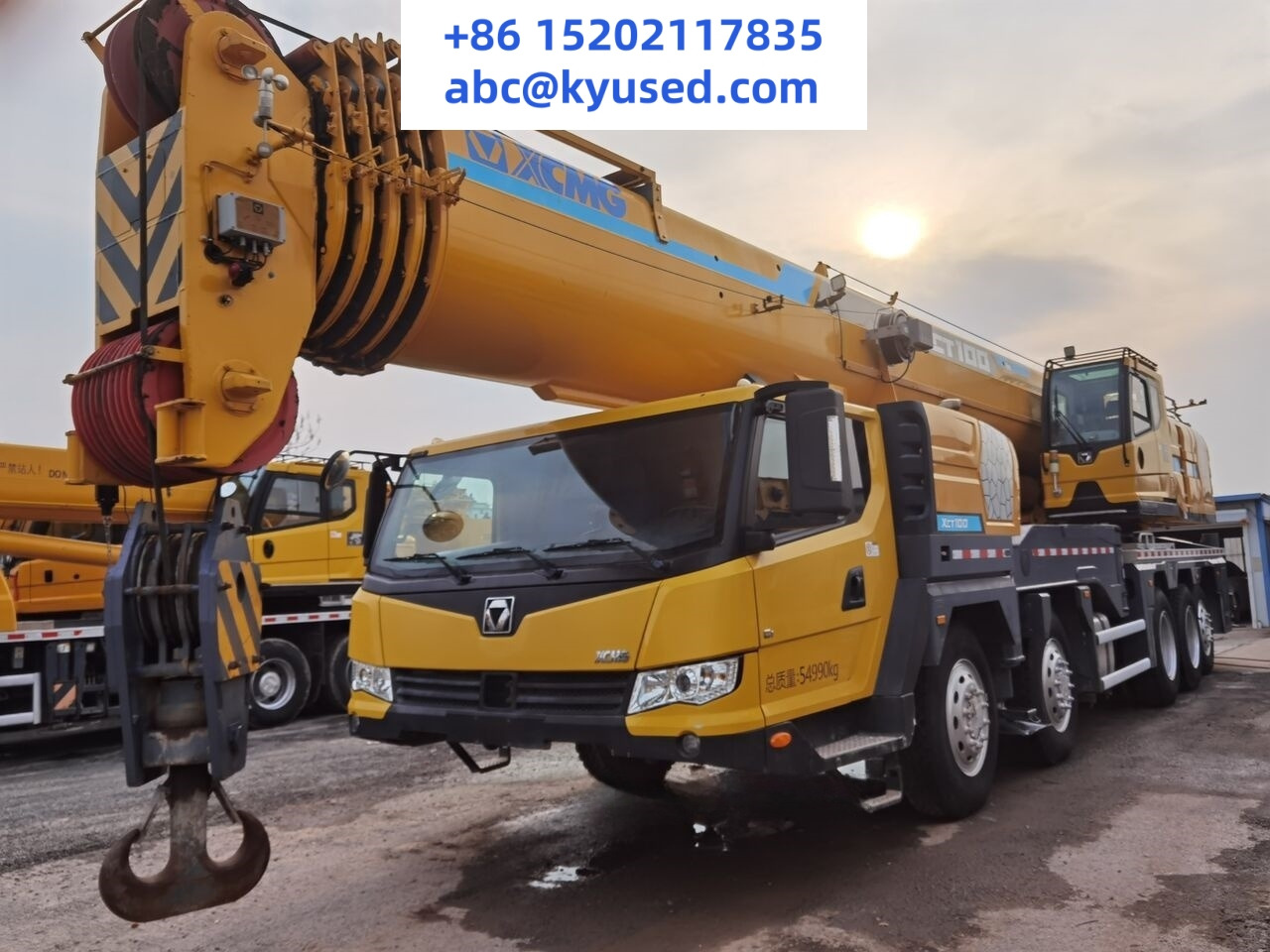 XCMG XCT100 100T crane - موبايل كرين: صورة 1 XCMG XCT100 100T crane - موبايل كرين: صورة 1