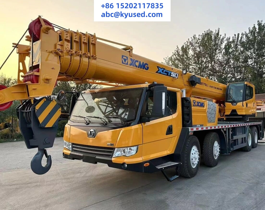 XCMG XCT50 QY50K QY50KA QY50KC XCT55 50t 55t used crane - موبايل كرين: صورة 1 XCMG XCT50 QY50K QY50KA QY50KC XCT55 50t 55t used crane - موبايل كرين: صورة 1