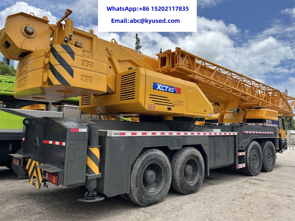 XCMG XCT80 80Tons XCT75 XCT70 XCT50 XCT55 XCT35 XCT25 25T 35T 50T 70T 55T 80TON CRANE - موبايل كرين: صورة 4 XCMG XCT80 80Tons XCT75 XCT70 XCT50 XCT55 XCT35 XCT25 25T 35T 50T 70T 55T 80TON CRANE - موبايل كرين: صورة 4