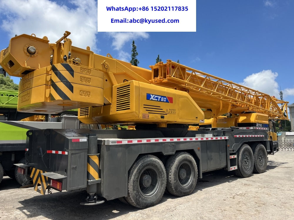 XCMG XCT80 XCT80L5 QY80K XCT85 XCT90 80TONS 85TON 90TON CRANE - موبايل كرين: صورة 4 XCMG XCT80 XCT80L5 QY80K XCT85 XCT90 80TONS 85TON 90TON CRANE - موبايل كرين: صورة 4