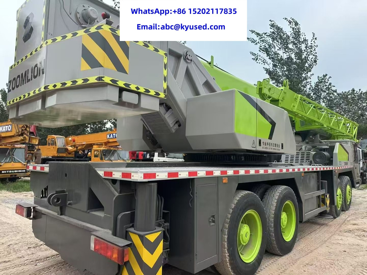 ZOOMLION QY70V ZTC700V QY80V ZTC800V 70TON 80TON CRANE - موبايل كرين: صورة 2 ZOOMLION QY70V ZTC700V QY80V ZTC800V 70TON 80TON CRANE - موبايل كرين: صورة 2
