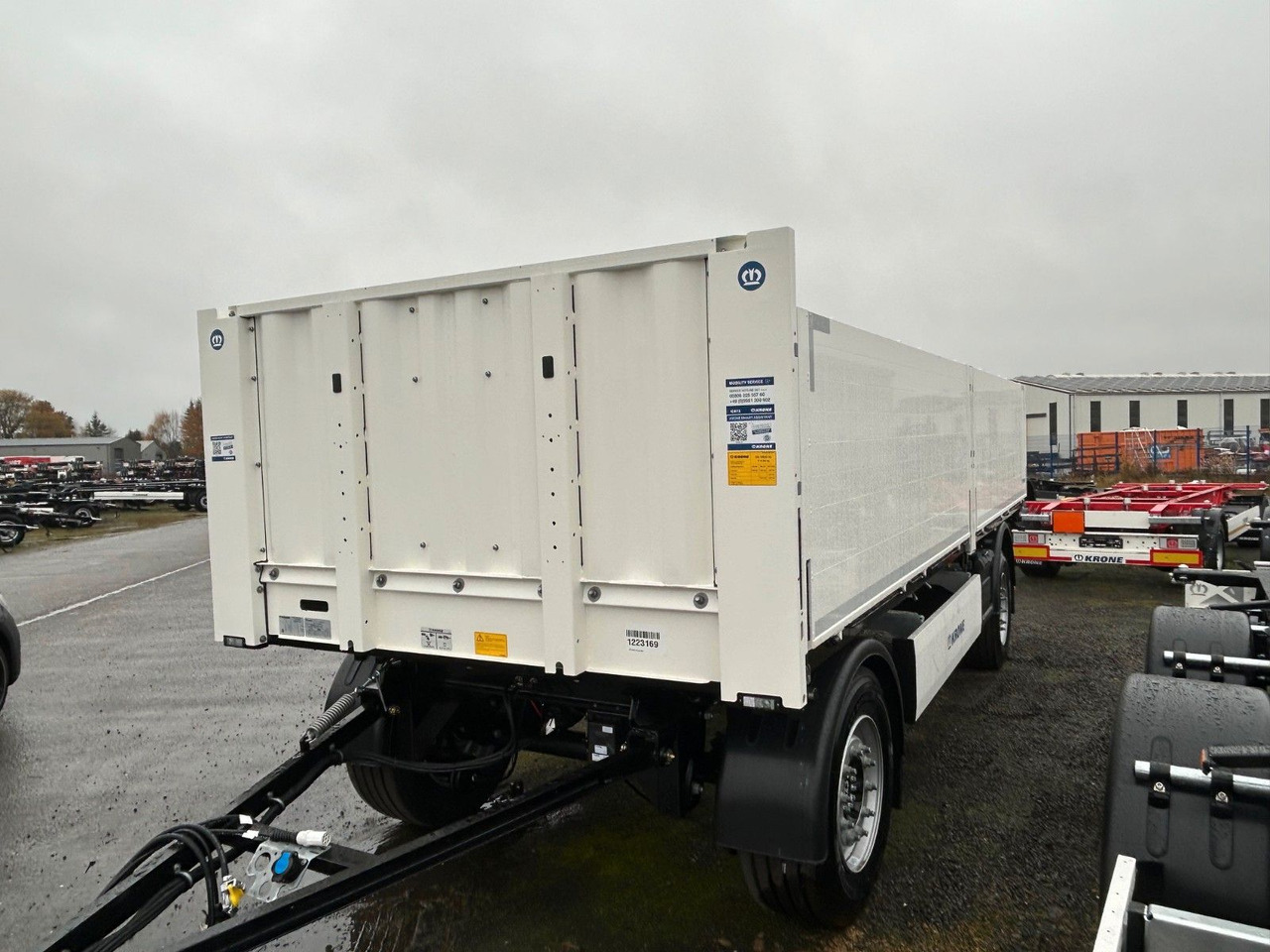 Krone AZP 18 eL42-BS Baustoff NEU - مقطورات مسطحة: صورة 1 Krone AZP 18 eL42-BS Baustoff NEU - مقطورات مسطحة: صورة 1