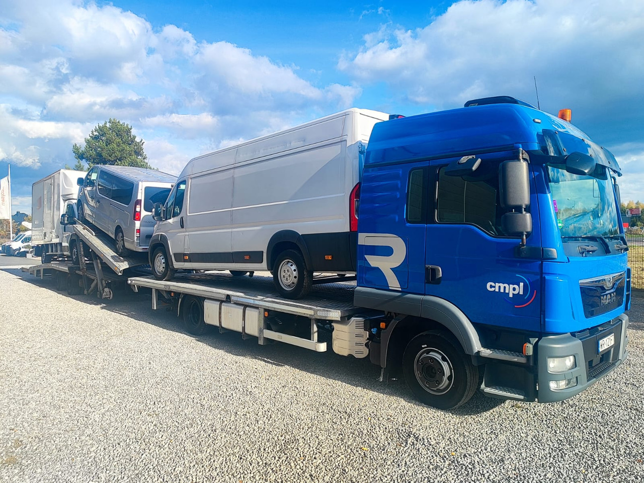 MAN TGL - شاحنة نقل سيارات شاحنة: صورة 3 MAN TGL - شاحنة نقل سيارات شاحنة: صورة 3