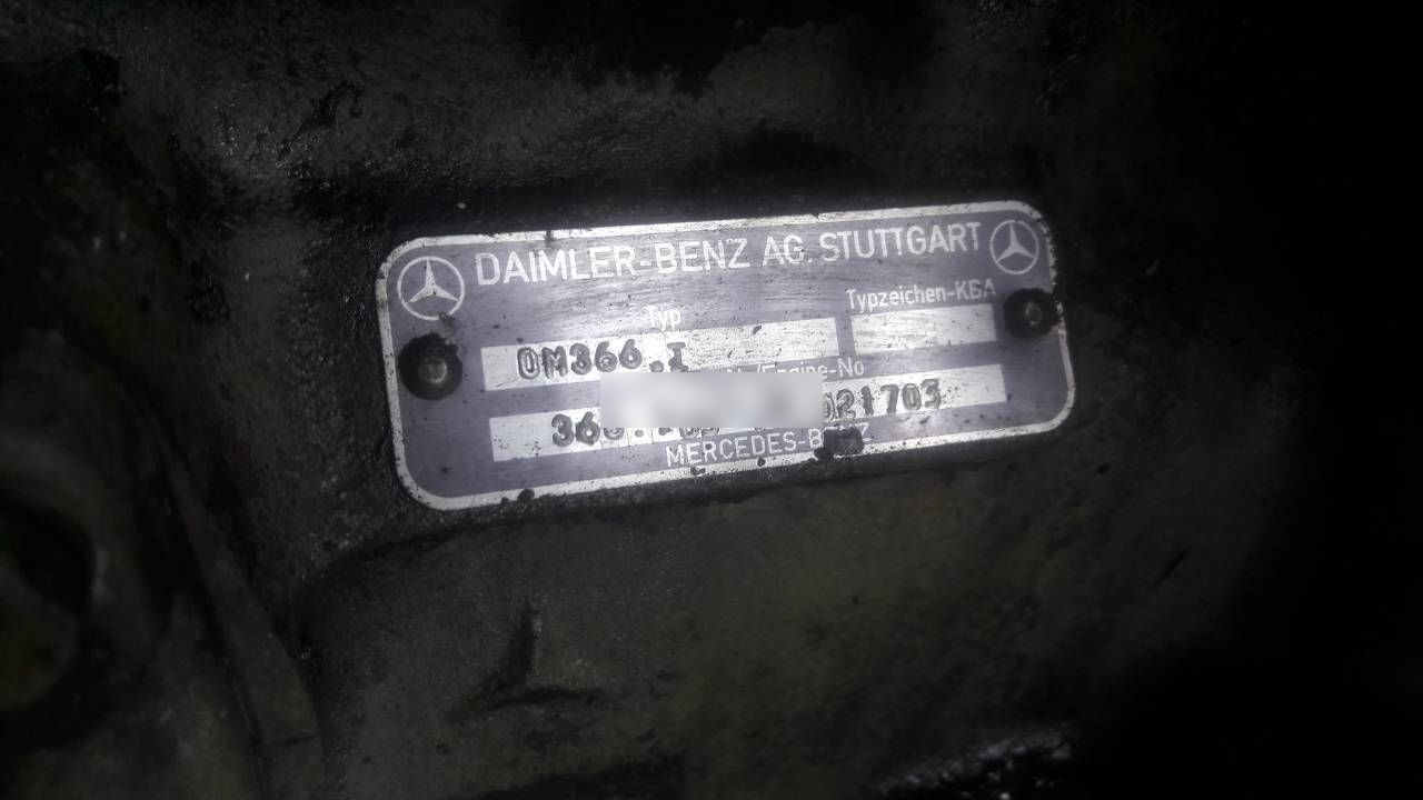 Mercedes-Benz OM366 Mercedes-Benz - محرك - شاحنة: صورة 5 Mercedes-Benz OM366 Mercedes-Benz - محرك - شاحنة: صورة 5