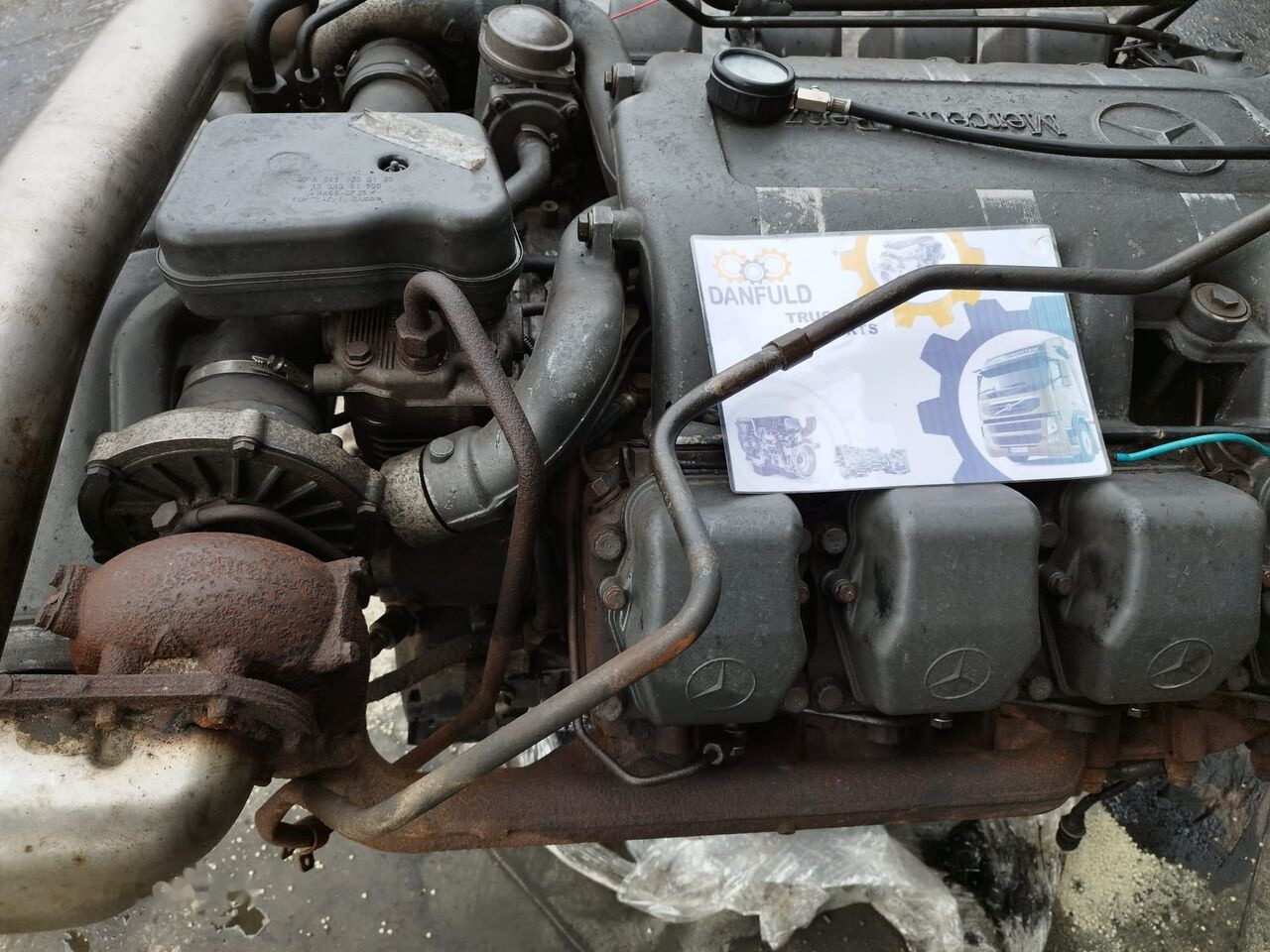 Mercedes-Benz OM502LA truck - محرك - شاحنة: صورة 3 Mercedes-Benz OM502LA truck - محرك - شاحنة: صورة 3