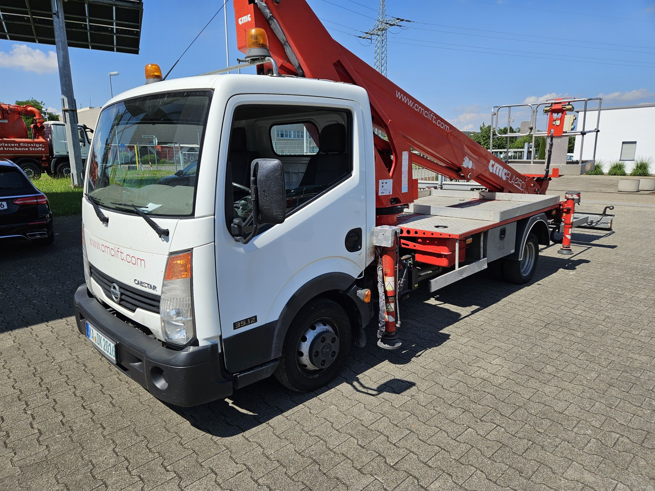 Nissan Cabstar CMC PLA 250 - 25m TOP nur 420 Stunden! - منصة تلسكوبية محمولة على شاحنة: صورة 2 Nissan Cabstar CMC PLA 250 - 25m TOP nur 420 Stunden! - منصة تلسكوبية محمولة على شاحنة: صورة 2